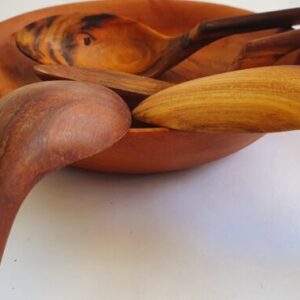 Handmade Wooden Soup Spoon