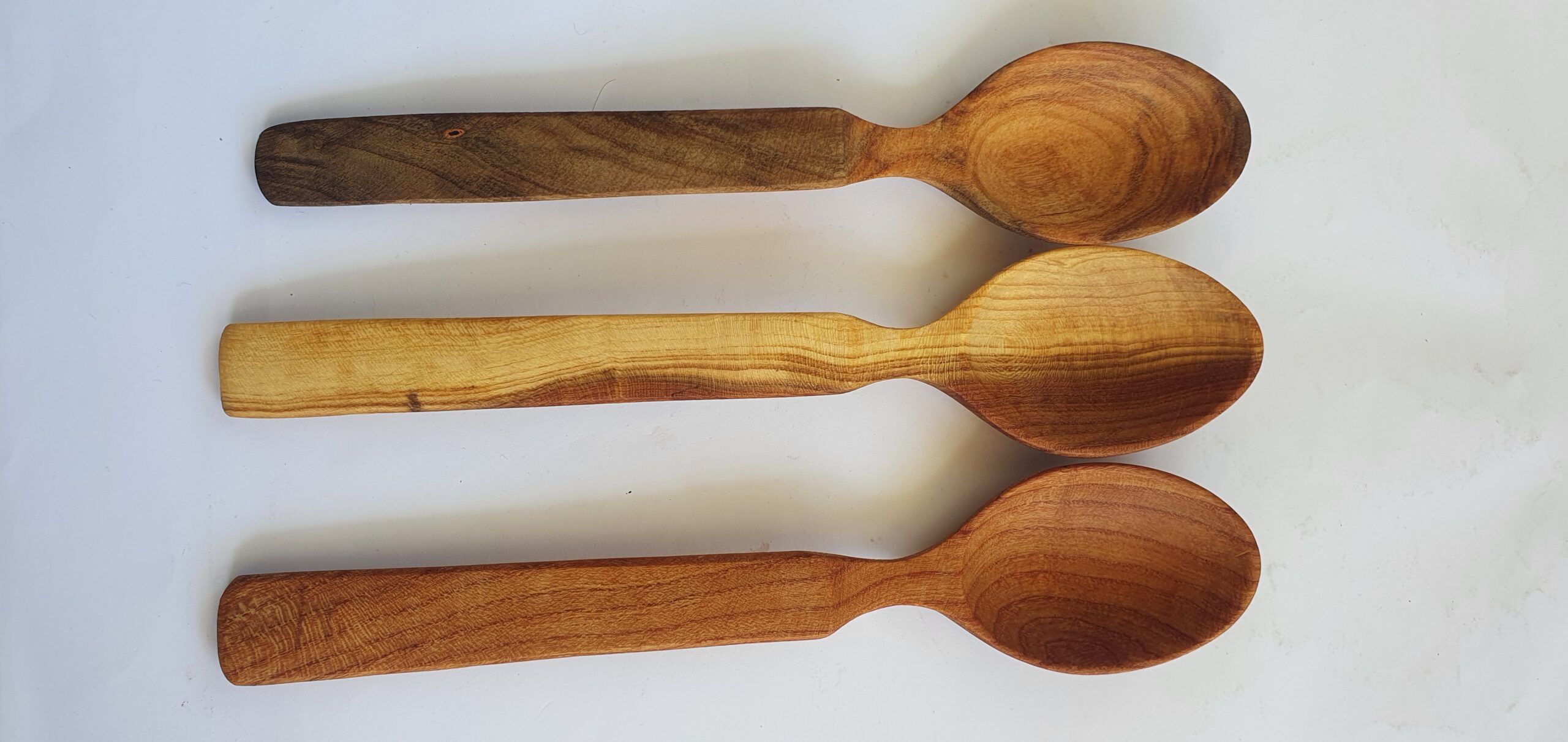 Handmade Wooden Spoon Rice-3 Pcs