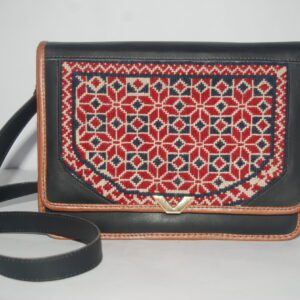 Embroidered Leather Handmade Ladies Bags from Gilgit Baltistan